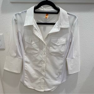 Women’s Lucy white button up size S